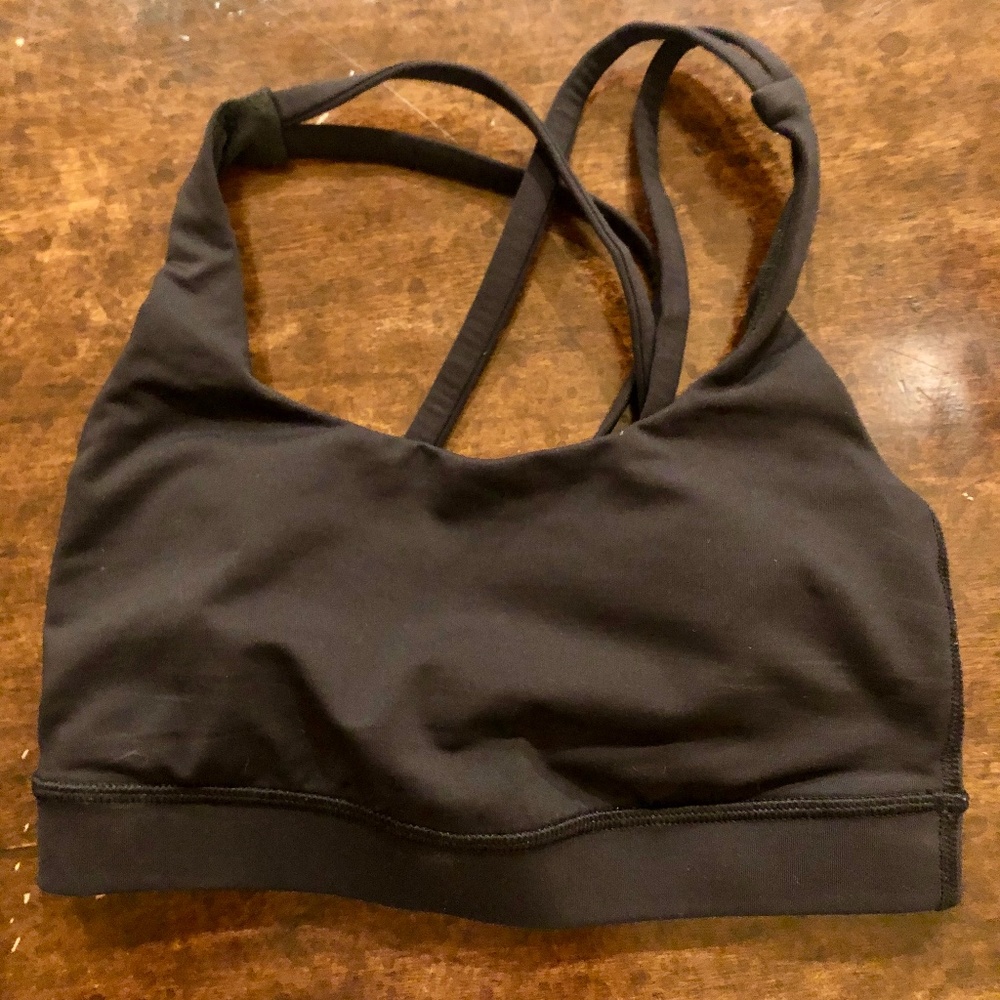 Lululemon Black Size 2 Energy Bra